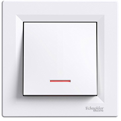 Schneider Electric SC5EPH1603121 Asfora Poussoir lumineux encastrable complet