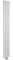 Hudson Reed HRE007 Revive | Modern Bathroom Vertical Compact Designer Double Panel Radiator, 1800mm x 236mm, Gloss White