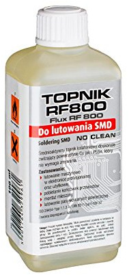 Soldering Flux Liquid 100ml Oiler- SMD/RMA No Clean,Reflow, Rework, Reball rf800