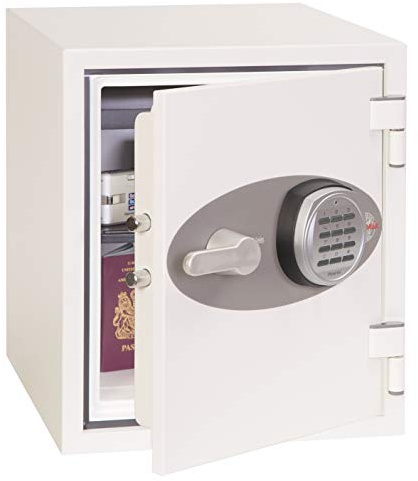 Phoenix Titan - Caja de seguridad contra incendios con cerradura electrónica (tamaño mediano)