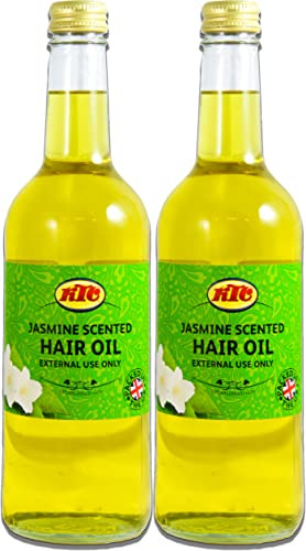 2er-Pack - [ 2x 500ml ] KTC Jasmin Haaröl, asiatische Haarpflege