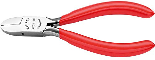 KNIPEX Elektronik-Seitenschneider mit Kunststoff überzogen 130 mm 77 01 130 EAN