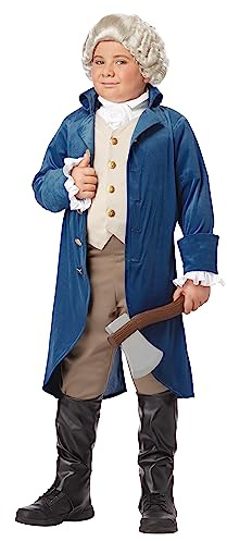 California Costumes Boys George Washington Costume - L