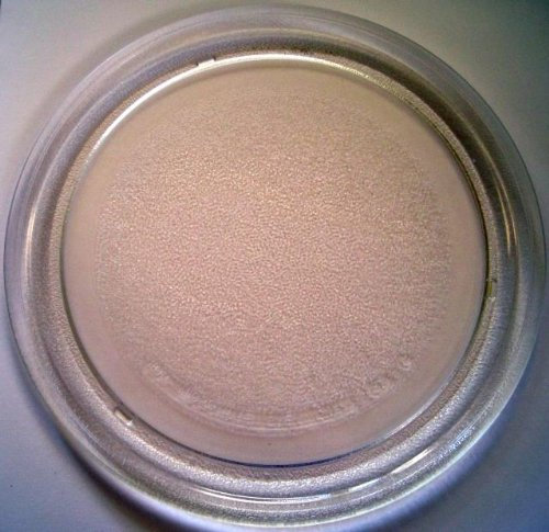 Mikrowelle Drehteller UNI DU = 245 mm / 24.5 cm / Mikrowellenteller / Glasteller für Mikrowelle / Ersatzteller / Ersatz-Drehteller