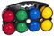 Outdoor Active Boccia mit 8 Bällen, Kunststoff