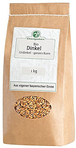 Chiemgaukorn Bio Dinkel Ganzes Korn 1 kg, Urdinkel