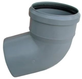 Valsir Curva in PP HTB 50mm x 15° per Tubi di Scarico, Multicolore, Standard