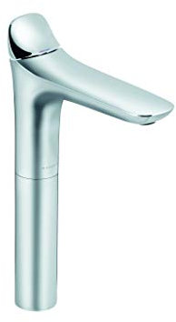 Kludi Waschtisch-Einhebelmischer Amba ohne Garnitur, S-Pointer-Str geschlossenem Hebel, verchromt, 532980575