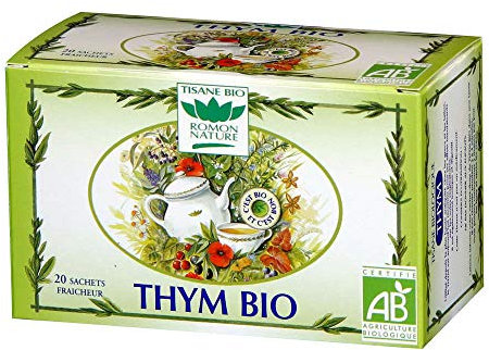 Romon Nature - Thym Bio - 20 Sachets - 34 g
