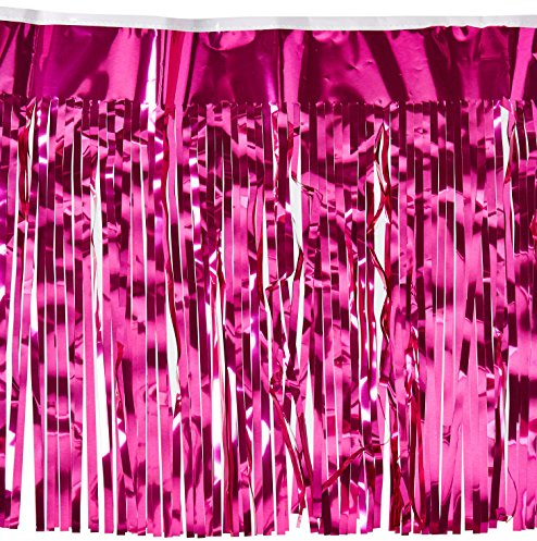Beistle 2-lagers flamsäker metallfransdrapering, 38 cm x 25 cm