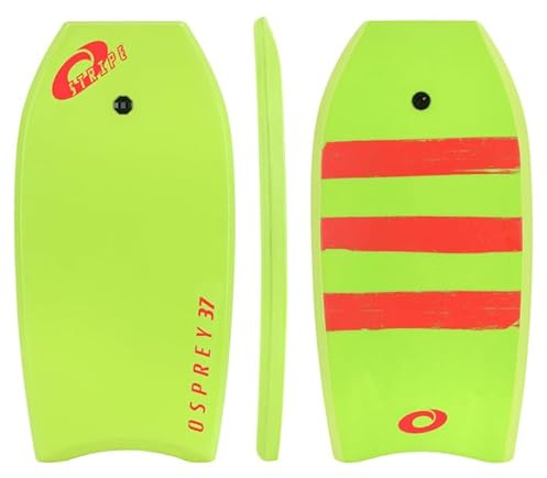Osprey Bodyboard per Bambini e Adulti, tavola Leggera con guinzaglio, Nucleo Resistente per Surf e bodysurf, Diverse Dimensioni e Colori