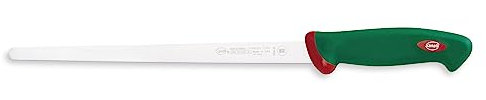 Sanelli Premana Professional Coltello Strettissima, Acciaio Inossidabile, Verde/Rosso, 41.5 x 3 x 4 cm