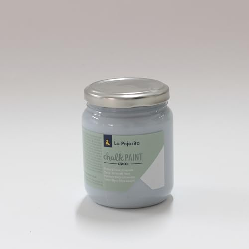 La Pajarita 103937 Pintura para Decoración y DIY, Chalk, 1, Azul Cristal