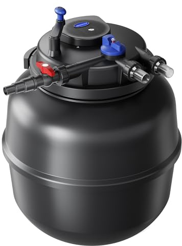 SunSun CPF-50000 Druckteichfilter 13.000 l/h / 55 W UVC Einheit, Moving Bed Teichdruckfilter, Bio Teichklärer Filteranlage