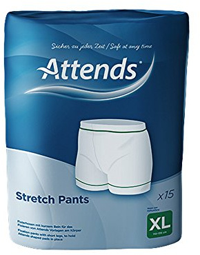 Delta på stretchbyxor extra stora 15 St.