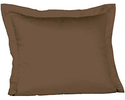 Fleuresse Colours Kissenbezug, Mako Satin, zartbitter, 35 x 40 cm