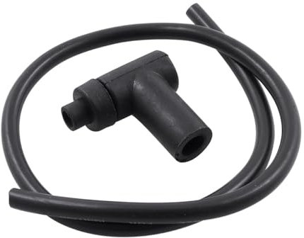 Zündkerzenstecker Gummi inklusive Kabel, Mofa, Moped, Roller, Motorrad, Quad usw