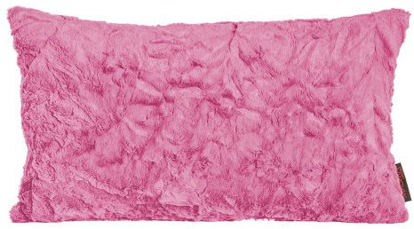MAGMA Kissen Kuschelkissen Dekokissen Fluffy pink 30x50cm