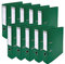 Exacompta 53753E 10er Pack Premium PVC-Ordner Prem´Touch. 7 cm breit DIN A4 Ringordner Aktenordner Briefordner Büroordner Plastikordner Schlitzordner dunkelgrün