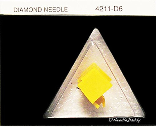 Aguja pata tocadiscos estéreo Aiwa PX-E800, PX-E850, PX-E860U o PX-E88 Yel