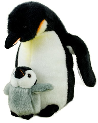 Pinguin mit Baby 25 cm