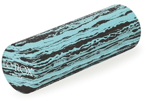 OPTP Lo Rox Travel-Size Foam Roller for Physical Therapy, Pilates, Exercise, and Self-Massage, by Fascia and Alignment Expert Lauren Roxburgh – Moderate Density