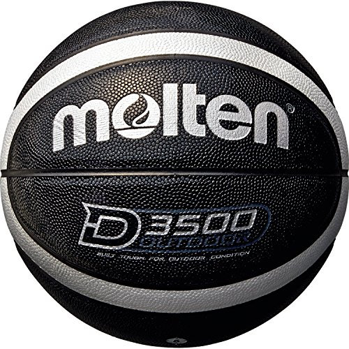 Molten Damen Basketball B6D3500-KS, Schwarz, 6, B6D3500-KS
