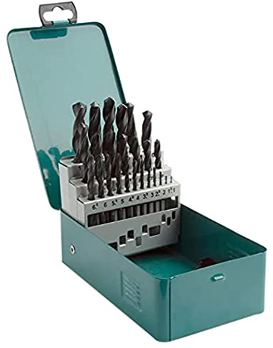 Jeu de forets HSS-R dans boîtier métallique (25 pcs) - MAKITA D-54097