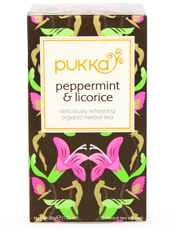 Pukka Peppermint & Liquorice Organic Herbal Tea 20 Sachets 30g