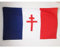 AZ FLAG - Drapeau France libre 1940-1944 - 150x90 cm - Drapeau Français De La Résistance 100% Polyester Avec Oeillets Métalliques Intégrés - Pavillon 110 g