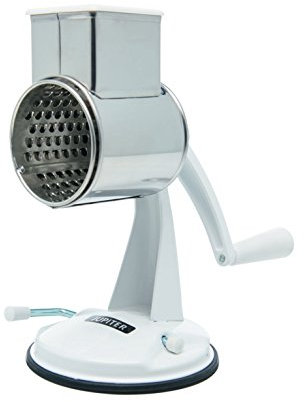 Jupiter 506017 Reibmaschine Edelstahl, weiß