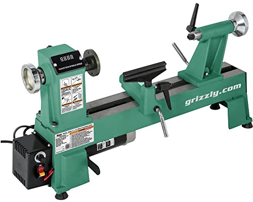 Grizzly Industrial T25920-12 x 18 Variable-Speed Benchtop Wood Lathe