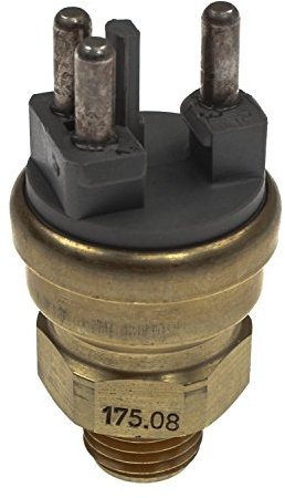 MAHLE Original TSW 47 Temperaturschalter, Kühlerlüfter, schwarz