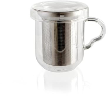 Quid TAZA VIDRIO FILTRO INOX