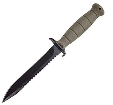 Glock KD039179 Fixed Field Knife w/Saw 6.5 Blade 11.4 Overall FDE