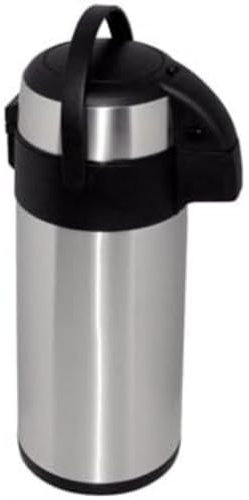 Nextday Catering Equipment Supplies UK Pump Action Airpot 5 Litre Flask for Hot and Cold Beverage Pump Dispenser Hot and Cold Coffee / Tea
