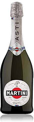MARTINI Asti Sparkling Wine, 7.5% ABV, 75cl / 750ml, Medium-Sweet Italian Wine