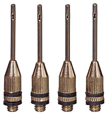 Best Sporting Nadelventile für Ballpumpe I Ventil-Aufsatz für Fußbälle, Basketbälle oder Spielbälle I hochwertige Ventilnadeln aus robustem Edelstahl I Aufsatz Ballpumpe 4er-Set