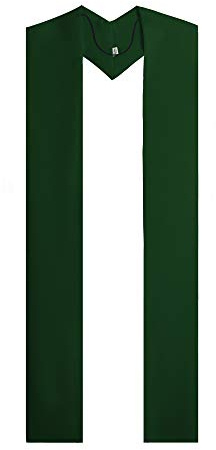 IvyRobes Unisex Adults Overlay Clergy Stole Emerald