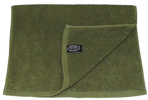 MFH 30x50cm Frottee Handtuch OD Grün
