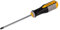 Cacciavite Roughneck Pozi® - Punta magnetica, lama in acciaio S2 Pozidriv e impugnatura morbida - PZ2 x 125 mm