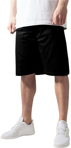 Urban Classics Homme Bball en Maille Short, Noir (Black), 3XL Große Größen EU