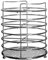 Premier Housewares Cutlery Caddy - Chrome, H16 x W14 x D14cm, Silver