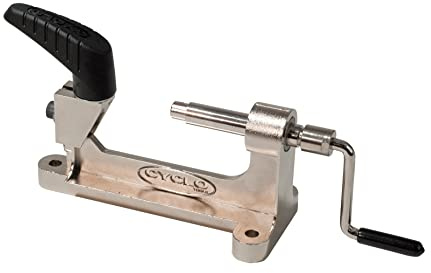 Weldtite Cyclo Máquina de roscado de radios - Compatible con Cabezales laminadores de roscas de radios de Calibre 12, 13 y 14 (Cabezales no incluidos)