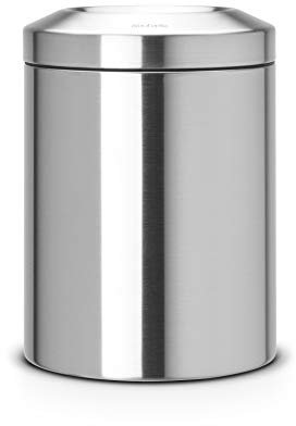 Brabantia Papierkorb 'Le Tube' 7 L/Matt Steel