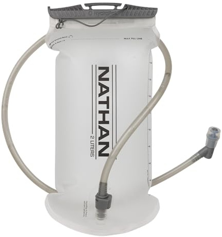 Nathan Replacement Bladder - 2 Liter (2.0L) for Nathan Running Vest and Hydration Vest, Bladder for Water Backpack, Leak Proof, BPA Free