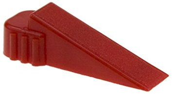 250 Stück Kunstoff Fliesenkeile 20° rot, NIVIFIX Fliesen Platten Nivelliersystem zum Verlegen von Wand- und Boden-Fliesen, Verlegehilfe System aus Kunststoff