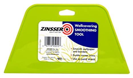 Zinsser 95012 Wallpaper Smoothing Tool, Yellow, 20.6 x 11.9 x 4.6 cm