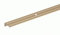 Alberts 490317 Treppenkanten-Schutzprofil | gebohrt | Aluminium, sandfarbig eloxiert | 1000 x 24,5 x 20 mm