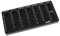 HMF 282-02 Euro-Münzzählbrett abgeschrägt, 27,5 x 13,0 x 3,0 cm, schwarz